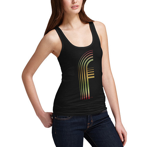 Women's Big Letter F Tank Top