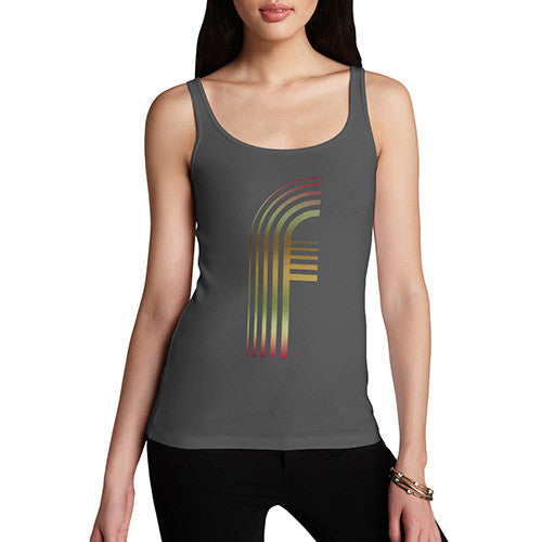 Women's Big Letter F Tank Top