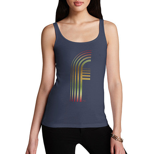 Women's Big Letter F Tank Top