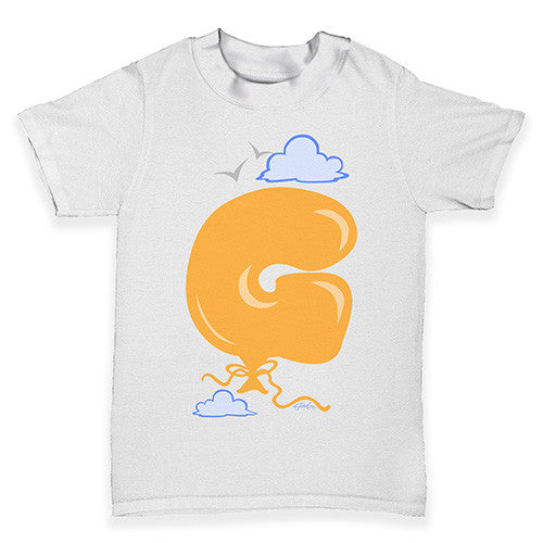 Balloon Letter G Baby Toddler T-Shirt