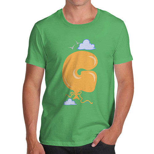 Men's Balloon Letter G T-Shirt