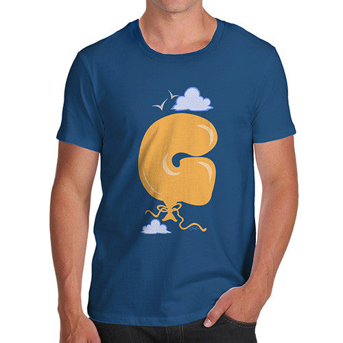 Men's Balloon Letter G T-Shirt