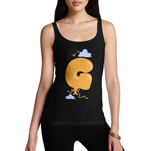 Women's Balloon Letter G Tank Top