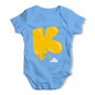 The Letter K Baby Grow Bodysuit