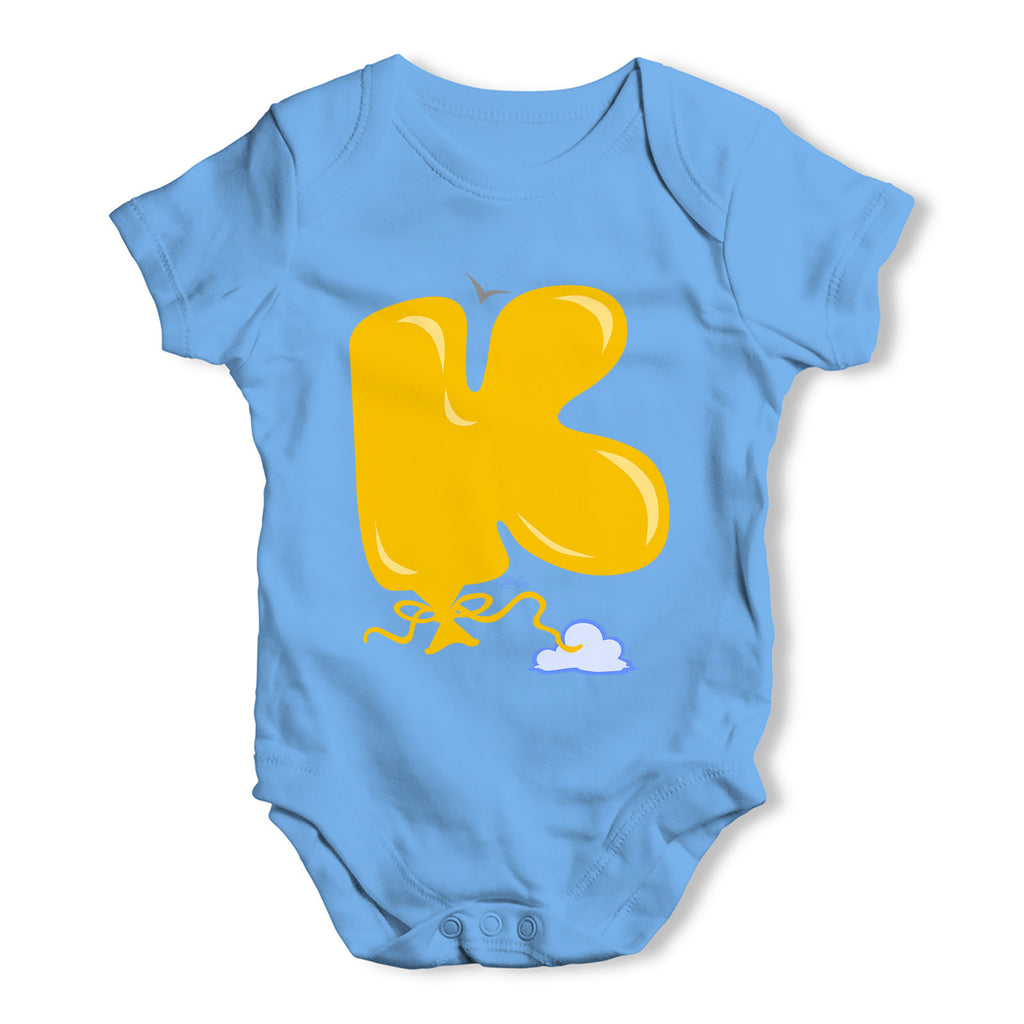 The Letter K Baby Grow Bodysuit