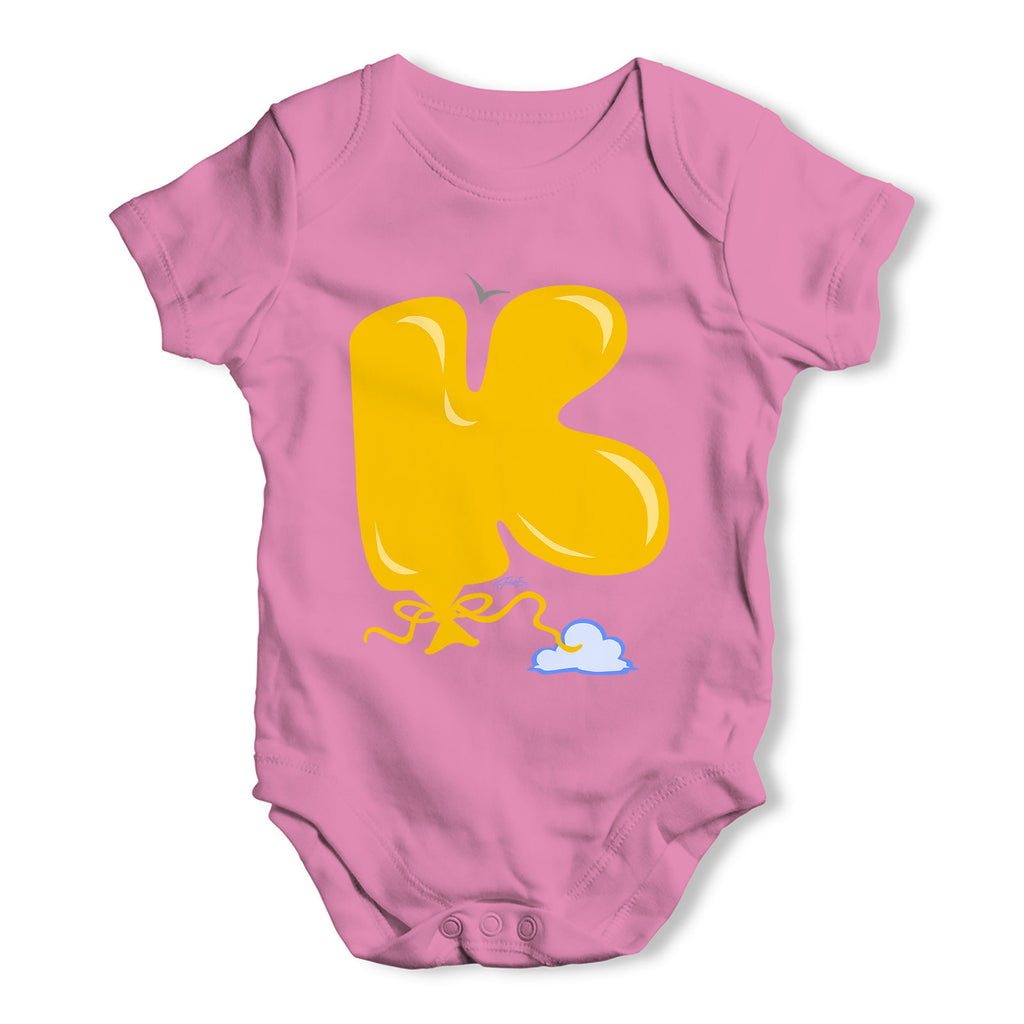 The Letter K Baby Grow Bodysuit
