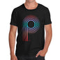 Men's Monogram Letter P T-Shirt