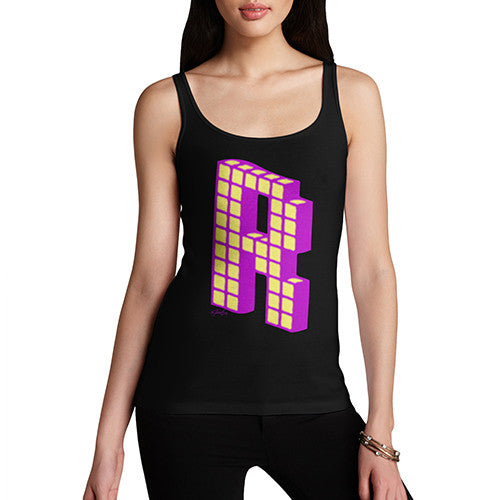 Women's Monogram Letter R - Romeo - Roger Tank Top