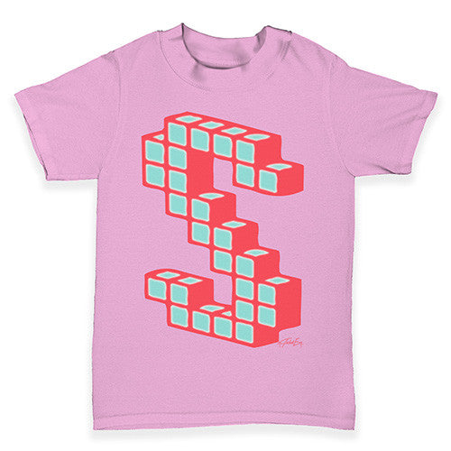 Block Letter S Baby Toddler T-Shirt