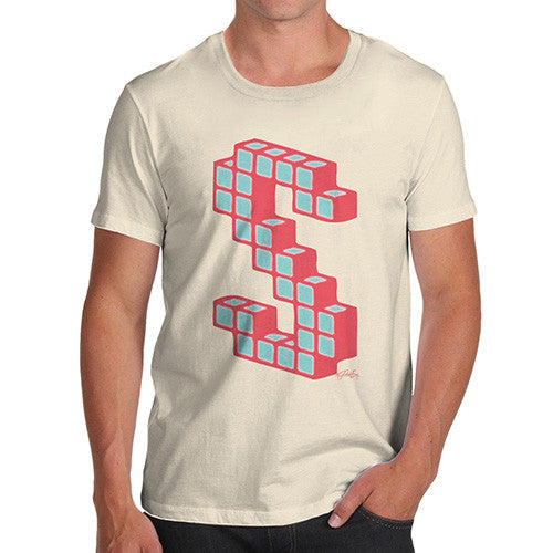 Men's Block Letter S T-Shirt