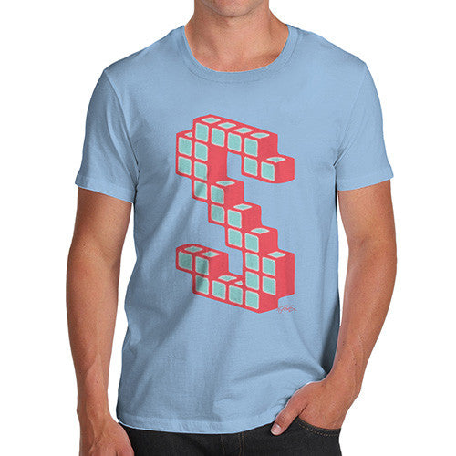 Men's Block Letter S T-Shirt