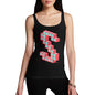 Women's Block Letter S Tank Top