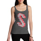 Women's Block Letter S Tank Top