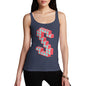 Women's Block Letter S Tank Top