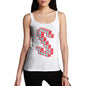 Women's Block Letter S Tank Top