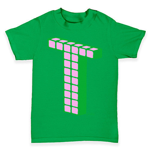 Alphabet Letter T Baby Toddler T-Shirt