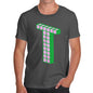 Men's Monogram Letter T T-Shirt