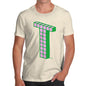 Men's Monogram Letter T T-Shirt