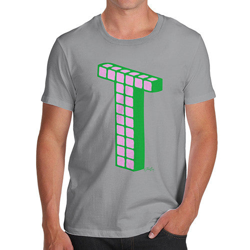 Men's Monogram Letter T T-Shirt