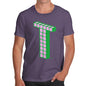 Men's Monogram Letter T T-Shirt