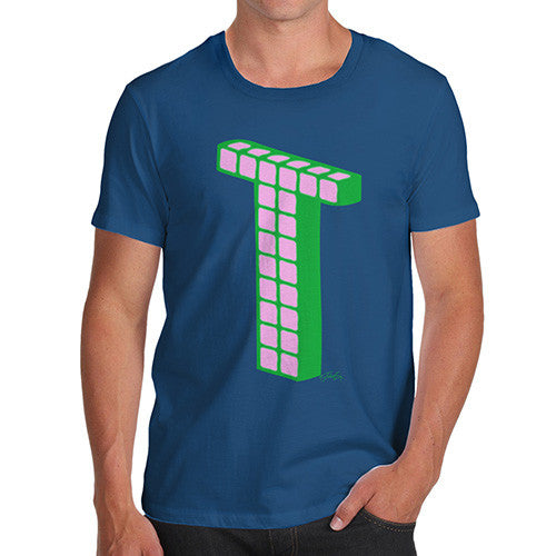 Men's Monogram Letter T T-Shirt