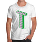 Men's Monogram Letter T T-Shirt