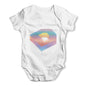 Colourful Alphabet Letter D Baby Grow Bodysuit