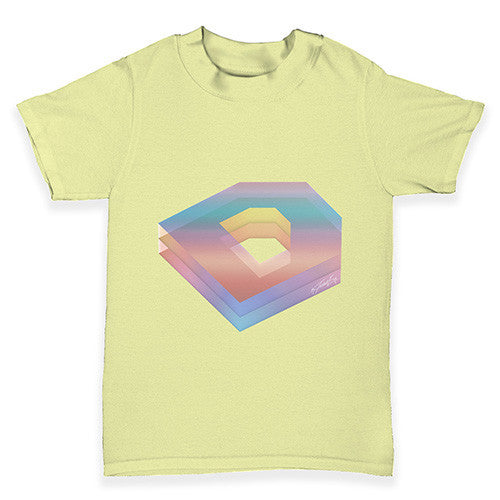 Colourful Alphabet Letter D Baby Toddler T-Shirt