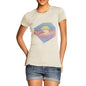 Women's Colorful Monogram Letter D T-Shirt