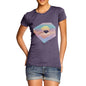 Women's Colorful Monogram Letter D T-Shirt