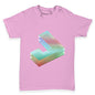 3D Alphabet Letter J Baby Toddler T-Shirt