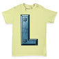 Alphabet Letter L Baby Toddler T-Shirt