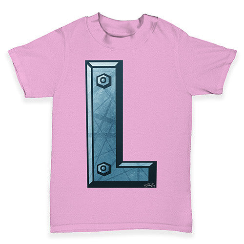 Alphabet Letter L Baby Toddler T-Shirt