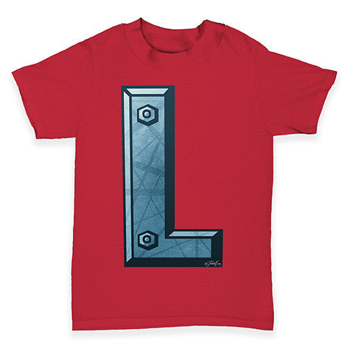 Alphabet Letter L Baby Toddler T-Shirt