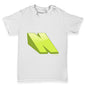 3D Alphabet Letter N Baby Toddler T-Shirt