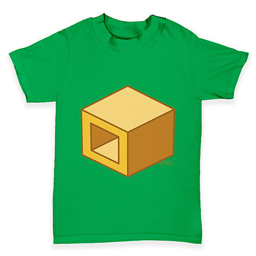 3D Alphabet Letter O Baby Toddler T-Shirt