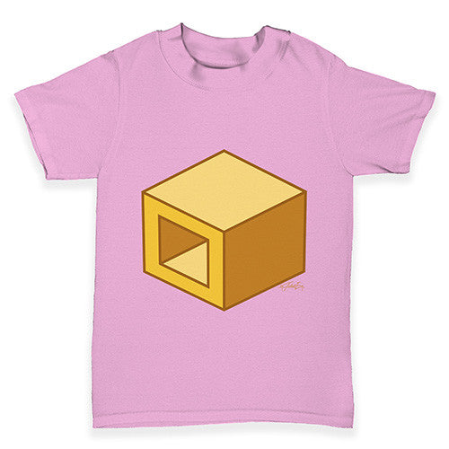 3D Alphabet Letter O Baby Toddler T-Shirt