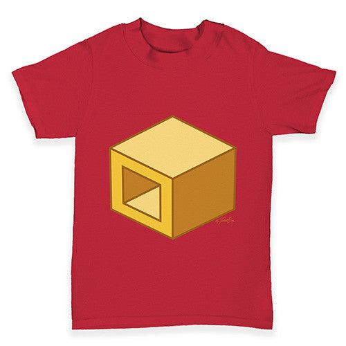 3D Alphabet Letter O Baby Toddler T-Shirt