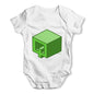 3D Alphabet Letter Q Baby Grow Bodysuit