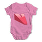 Alphabet Letter V Baby Grow Bodysuit