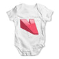 Alphabet Letter V Baby Grow Bodysuit