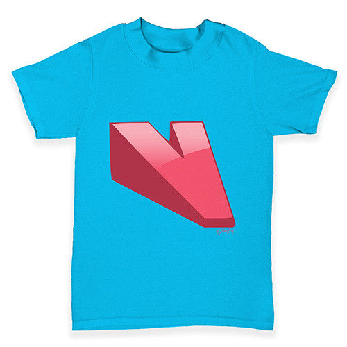 Alphabet Letter V Baby Toddler T-Shirt