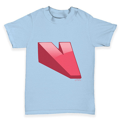 Alphabet Letter V Baby Toddler T-Shirt