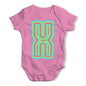 Alphabet Letter X Baby Grow Bodysuit