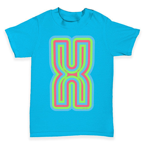 Alphabet Letter X Baby Toddler T-Shirt