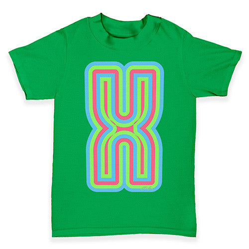 Alphabet Letter X Baby Toddler T-Shirt