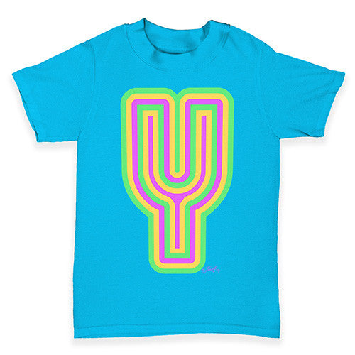 Alphabet Letter Y Baby Toddler T-Shirt