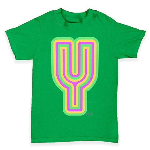 Alphabet Letter Y Baby Toddler T-Shirt