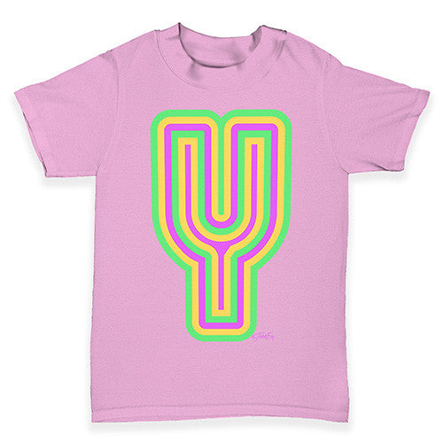 Alphabet Letter Y Baby Toddler T-Shirt