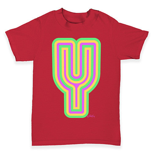 Alphabet Letter Y Baby Toddler T-Shirt